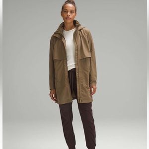Lululemon always effortless long jacket